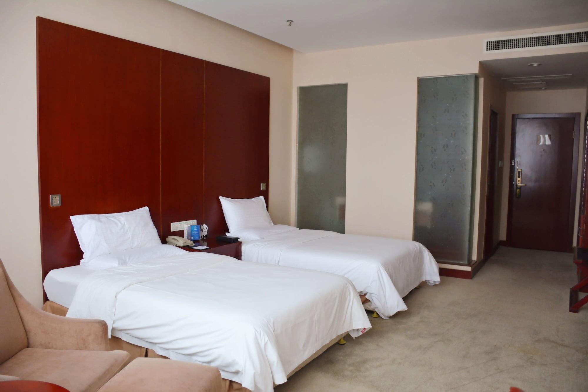 Panda Jinling Grand Hotel Nanking Buitenkant foto