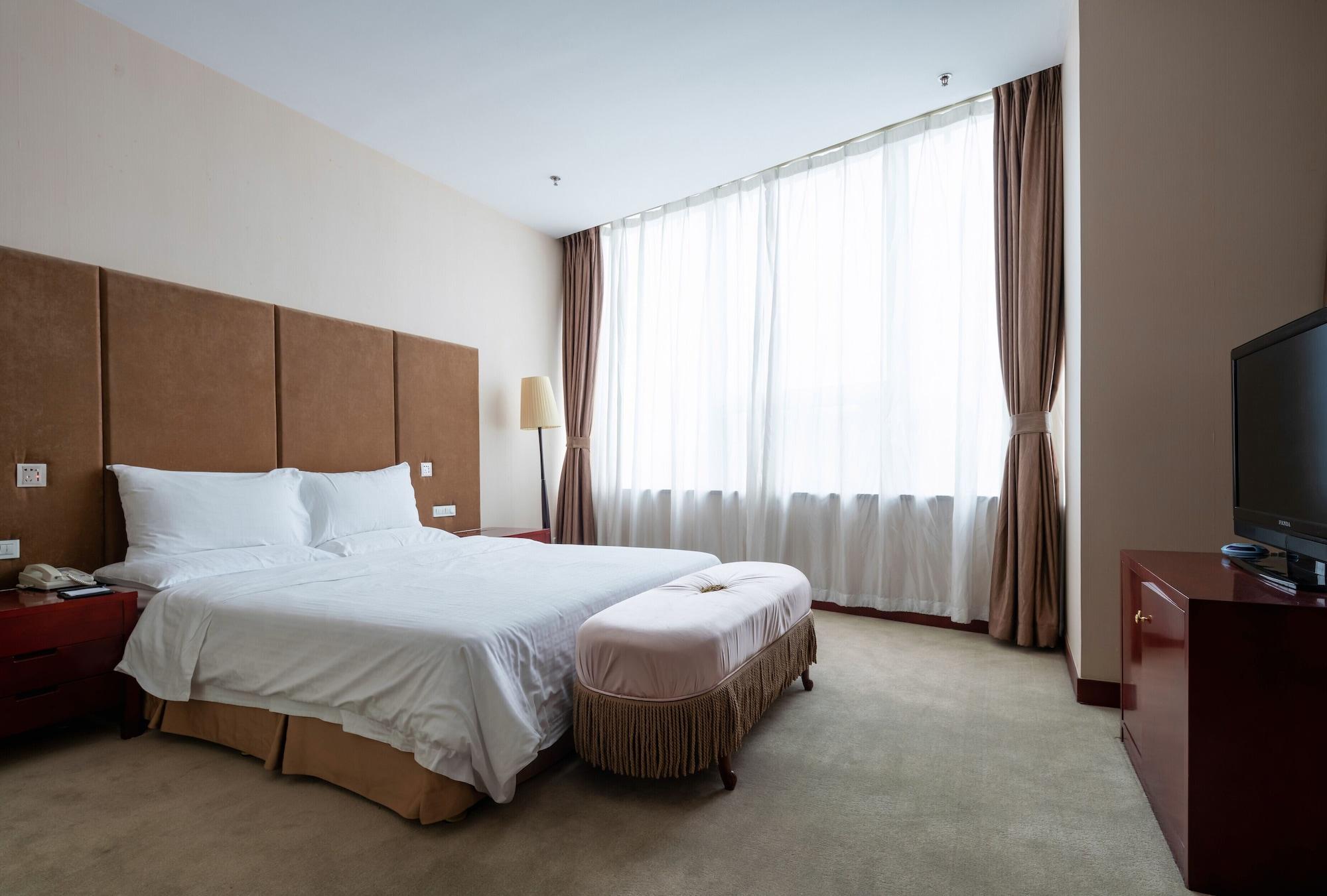 Panda Jinling Grand Hotel Nanking Buitenkant foto