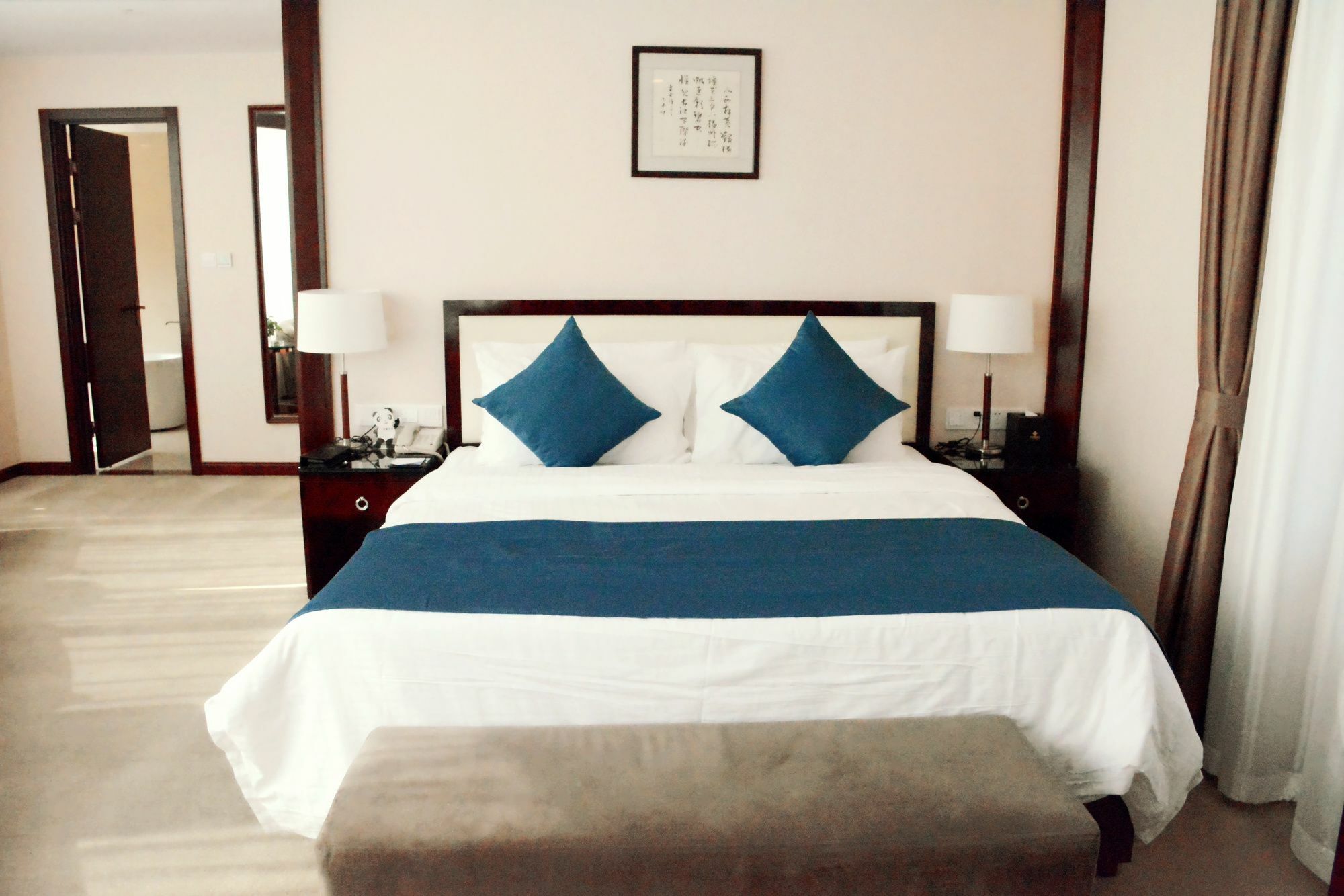 Panda Jinling Grand Hotel Nanking Buitenkant foto