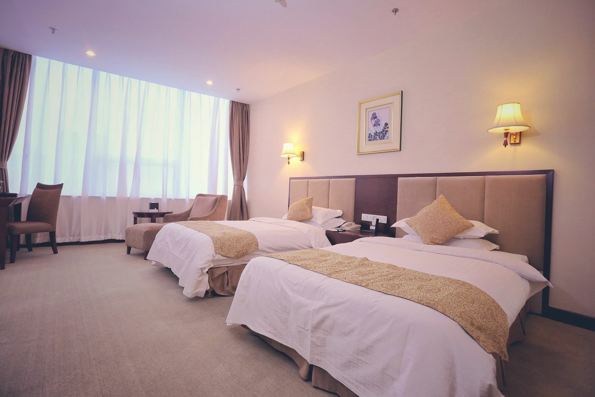 Panda Jinling Grand Hotel Nanking Buitenkant foto