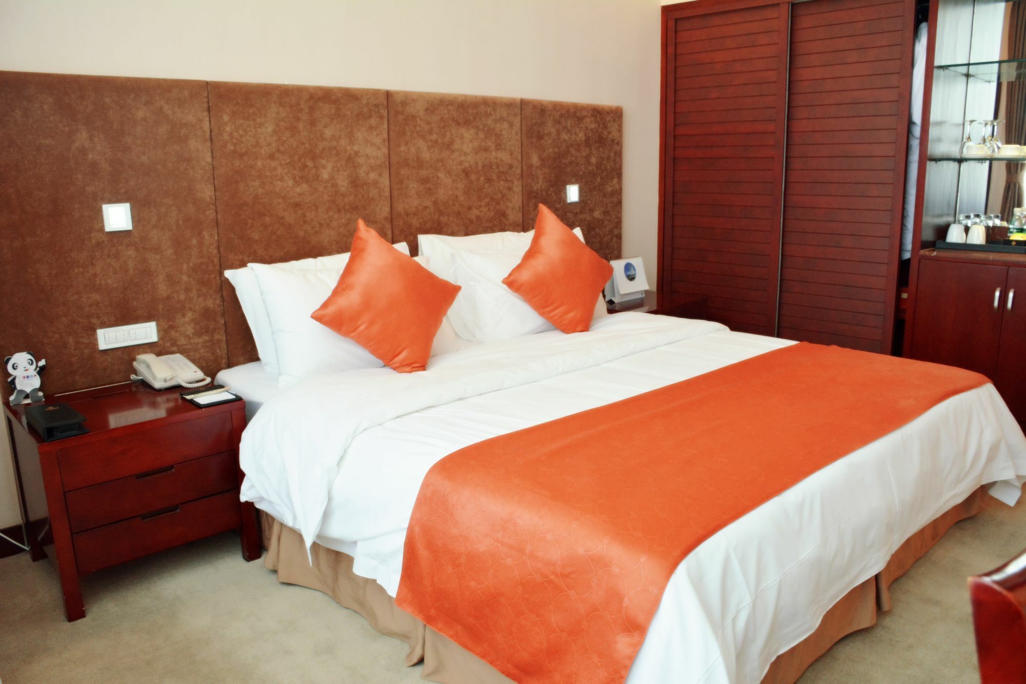 Panda Jinling Grand Hotel Nanking Buitenkant foto